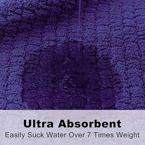 Albornoces de Terciopelo con Capucha para Hombre y Mujer, Albornoz de Forro Polar Coral, Albornoz de Algodón para Dormir, Albornoz de Hotel con Capucha - Product Image 5