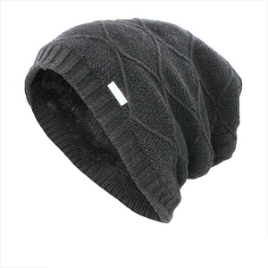 Classic <b>Mens</b> <b>Winter</b> Beanie <b>Cap</b> Soft Knit Cuffed Hat Custom Logo Fashion Warm Stretch Fit Unisex Comfortable <b>Winter</b> Headwear - Product Image 3