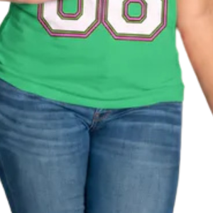 Camiseta Premium para Mujer con Diseño Gráfico Brillante, Impresión Serigrafiada, Algodón Suave, Informal, Cómoda para Uso Diario - Product Image 5