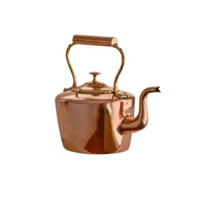 Tetera de Cobre Sólido Vintage de Lujo, Tetera Moderna para Cocina con Acabado Martillado y Asa Resistente al Calor - Product Image 5