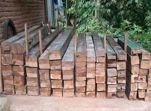 Reclaimed Teak Wood Dining <b>Table</b> Factory Direct Custom Round Wooden Cafe <b>Table</b> Supply Indonesia Furniture Manufacturer Wholesale - Product Image 5