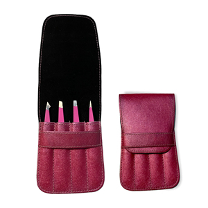 Juego de Pinzas para Cejas y Pestañas de Marca Privada OEM ODM, Kit de Herramientas de Precisión de Acero Inoxidable para Uso Profesional de Belleza - Product Image 3