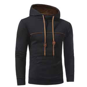 2026 Buy Regular Fit Heavyweight 70% Cotton 30% Recycled Polyester Fleece Safety <b>Orange</b> <b>Men</b> Pullover Cotton Blended <b>Hoodies</b> - Product Image 6