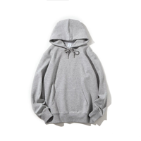 Sweat à capuche personnalisé pour homme, brodé et perlé, pour l'entraînement sportif en équipe, coupe oversize, en polyester/rayonne unie