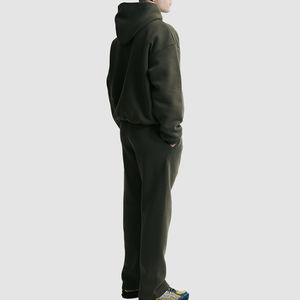 Survêtement Homme 2026 Personnalisé : Sweat à Capuche Épais et Pantalon de Survêtement Ample Vintage en Polyester Coton de Haute Qualité - Product Image 2
