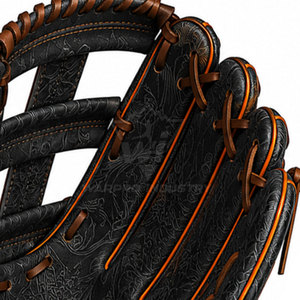 Gants de baseball légers professionnels avec construction en cuir respirant, coutures et manipulation facile - Product Image 6
