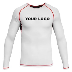 Maillots de protection respirants personnalisés avec logo, sublimation intégrale, pour MMA, BJJ, Grappling, Jiu Jitsu, protection UPF50+ - Product Image 3