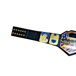 Nouvelle ceinture de champion des États-Unis de qualité supérieure avec design du drapeau américain et emblèmes patriotiques Ceintures de championnat de lutte - Product Image 4