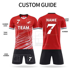 Ensemble de tenue de football respirante pour hommes, maillot et short à séchage rapide, idéal pour les jeux en plein air, les entraînements et les compétitions - Product Image 3