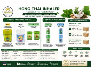 ยาหม่องสูดดมสมุนไพรฮงไทย หลอด ยาหม่องสูดดมสมุนไพรฮงไทย กระปุกเขียว 10 กรัม ยาหม่องสมุนไพรเมนทอลไทย เอ็กซ์โป - Product Image 6
