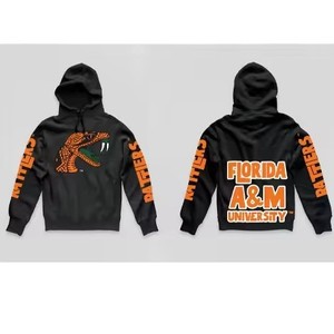 Sudadera Deportiva con Capucha Power Abaan de la Universidad FAMU de Florida para Hombre, 100% Algodón, Diseño con Bolsillo, Informal, Unisex, para Invierno - Product Image 1