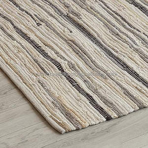 Tapis de couloir Chindi en coton multicolore fait à la main tapis de sol tressé de qualité supérieure chambre à coucher hôtel tissé décor chambre à coucher hôtel - Product Image 1