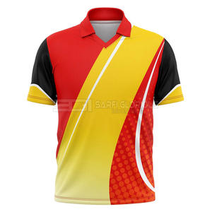 Tenues d'entraînement pour joueurs de cricket, tissu respirant léger à séchage rapide, 100% polyester, ensembles d'uniformes personnalisables - Product Image 2