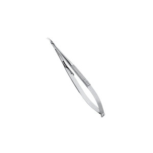 Porte-aiguilles chirurgical micro à poignée verrouillable, instrument chirurgical de précision en acier inoxydable pour la chirurgie générale, certifié CE - Product Image 2