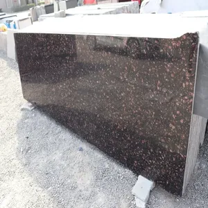 Earth-Sourced <b>Polished</b> Brown Granite Tile Slab and Block Designed for Modern Architecture <b>Flooring</b> Wall Cladding and Home - Product Image 4