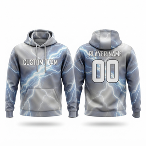 Sudadera con Capucha Sublimada Personalizada al por Mayor, Ropa Deportiva Premium con Diseño Personalizado - Product Image 1