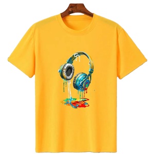 Camisetas con estampado personalizado para hombre Camiseta con estampado vintage Lavado con ácido/lavado Hecho con algodón suave 100% Hecho en Pakistán - Product Image 1