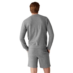 Nouveauté Sweat-shirts pour hommes 100% coton Séchage rapide Automne Personnalisable Motif uni Col rond Teint uni Couleur unie Pull - Product Image 5