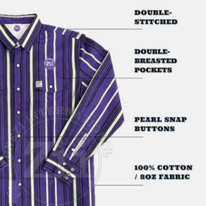 Camisa de Trabajo Transpirable de Manga Larga para Hombre, Estilo Occidental con Estampado Azteca, Moda Primavera, Vintage HRC 2 ATPV 8.8, Resistente al Fuego - Product Image 6