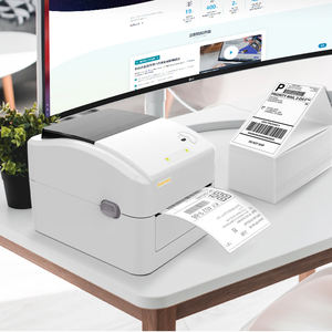 Impresora de código de barras de transferencia térmica directa de recibo de escritorio móvil de vela de China para etiquetas - Product Image 4