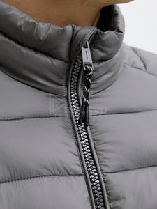 Blouson matelassé à capuche personnalisé pour homme, imperméable et coupe-vent, en duvet de canard, style universitaire, streetwear, vêtement d'extérieur pour moto - Product Image 5