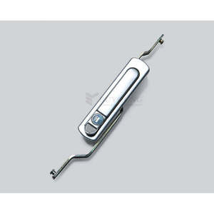 BUYOUNG-Tirador de puerta con bloqueo de control de varilla de empuje, para la puerta de la tienda, de la marca, de la marca - Product Image 1