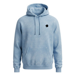 Novedad: Sudaderas con Capucha para Hombre, Lavado Ácido, de Algodón Mezclado, Duraderas, Hechas a Medida, Precio Económico - Product Image 1