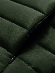 Custom OEM <b>Men</b> Hooded Puffer <b>Vest</b> Quilted Warm <b>Thermal</b> Lining Bodywarmer - Product Image 4