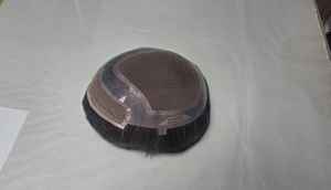 Taz Hair BD Prótesis Capilar de Cabello Humano Remy Indio con Onda Natural y Frente de Encaje, Calidad Premium - Product Image 4