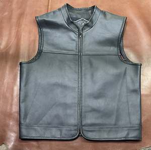 NEW YOU FOR SUMMER PEROFLATED LEATHER VEST - Product Image 1