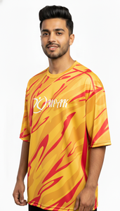 Camiseta Urbana Moderna de Gran Tamaño con Sublimación, Ropa Casual para Hombre, Estilo Urbano, Corte Holgado, para Uso Diario - Product Image 4