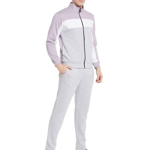 Survêtement de sport unisexe vierge avec fermeture éclair, fabrication professionnelle de haute qualité, prix de gros, design streetwear - Product Image 5