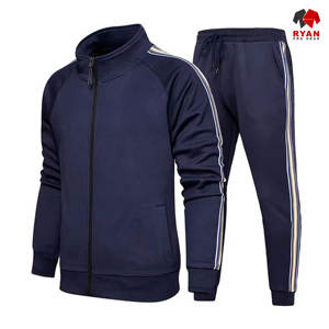 ชุดวอร์มผู้ชายทรงปกติ Ryan Pro Gear - แห้งเร็ว เป็นมิตรกับสิ่งแวดล้อม โพลีเอสเตอร์ 100% ดีไซน์ 2-in-1 เอวยางยืด มีกระเป๋าข้าง เหมาะสำหรับฤดูหนาว - Product Image 3