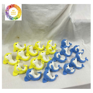 Animaux en crochet mignons pour enfants, animaux en crochet faits main au Vietnam, poupée en laine douce, porte-clés pour baby shower, cadeau significatif - Product Image 2