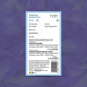 Tvoy delighting ถุง1.8GX20ถั่วผีเสื้อ-100% น้ำชาสีฟ้าบริสุทธิ์ - Product Image 5