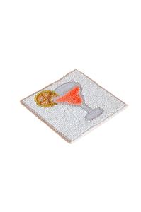 Hiba Enterprises' Premium 4 pièces Halloween Design sous-verre ensemble haut fabriqué à la main perlé broderie moderne élégant déclaration - Product Image 4