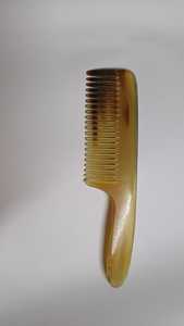 Natural Horn Hair <b>Comb</b> Handmade <b>Wide</b> Tooth Detangling and Styling <b>Comb</b> for Men Women, Smooth Polished Grooming Accessory . - Product Image 4