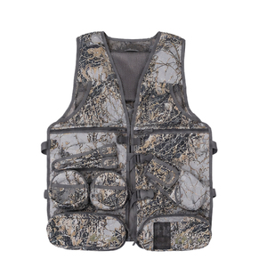 Chaleco Táctico de Camuflaje para Hombre, Sin Mangas, Transpirable, para Caza al Aire Libre, con Múltiples Bolsillos, para Adultos, Temporada de Primavera - Product Image 1