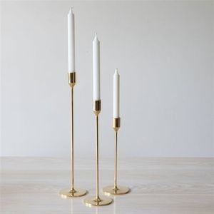 Hot Selling New Classic Design Home Decorative Aluminium <b>Candelabra</b> Candle Stick Stand Wholesale Christmas Candle Holder - Product Image 1