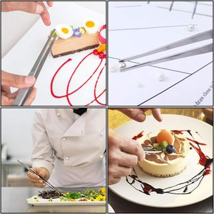 Wholesaler Extra-Long Stainless Steel Barbecue Tweezers for Cooking Roasting Grabbing Small Objects Dessert BBQ Spaghetti - Product Image 4