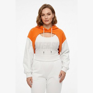 Haut court en coton et élasthanne 280 g/m² pour femme, coupe ajustée, idéal pour les marques de streetwear – Vente en gros - Product Image 2