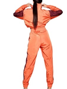 Ensemble survêtement coupe-vent d'hiver pour femme, 2 pièces, imperméable, éco-responsable, en spandex/nylon, imprimé, couleur unie, sublimation personnalisée - Product Image 5