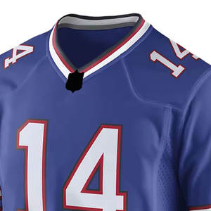 Camiseta de Fútbol Americano de Corte Atlético, Jersey Ligero de Alto Rendimiento con Costuras Resistentes y Movimiento Flexible - Product Image 3