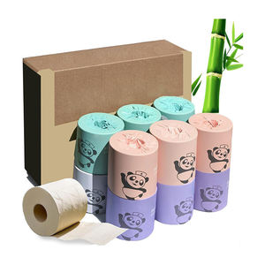 Bulk Bamboo Toilet <b>Paper</b> 3 Ply Home Toilet <b>Paper</b> <b>Roll</b> High Quality Bathroom Tissue Supplier Manufacturer Premium Soft Toilet - Product Image 2