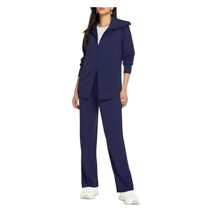 High Quality OEM Women's <b>Modest</b> Activewear <b>Set</b> 2-Piece Polyester/Cotton Quick Dry Lightweight Breathable - Product Image 5