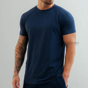 Camiseta Deportiva Personalizada para Hombre, 100% Algodón, Tejido de Punto Transpirable, Mezcla de Poliéster/Algodón, Ropa Deportiva - Product Image 1