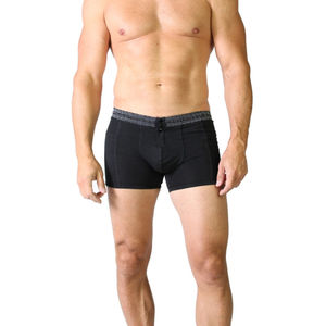 <b>Custom</b> Logo Mens <b>Boxer</b> Underwear Premium Cotton Stretch Breathable Soft Comfortable Elastic Waist Everyday Essential <b>Boxer</b> Short - Product Image 3