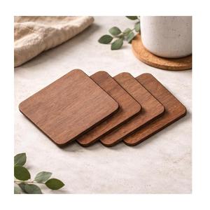 แผ่นรองแก้วไม้ดีไซน์สวยงามทันสมัยมีจำหน่ายแล้ว - Product Image 1