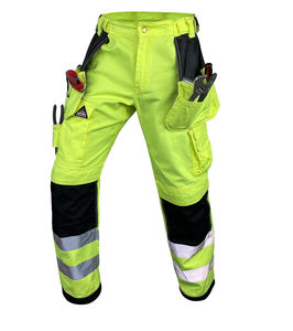 Pantalones de trabajo resistentes para hombre, pantalones de trabajo de alta calidad para construcción, pantalones rectos con bolsillos laterales, pantalones casuales para hombre - Product Image 6