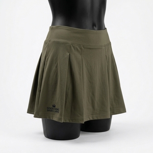 Shorts de sport respirants pour femme, service OEM, séchage rapide, avec poches, style jupe. - Product Image 5